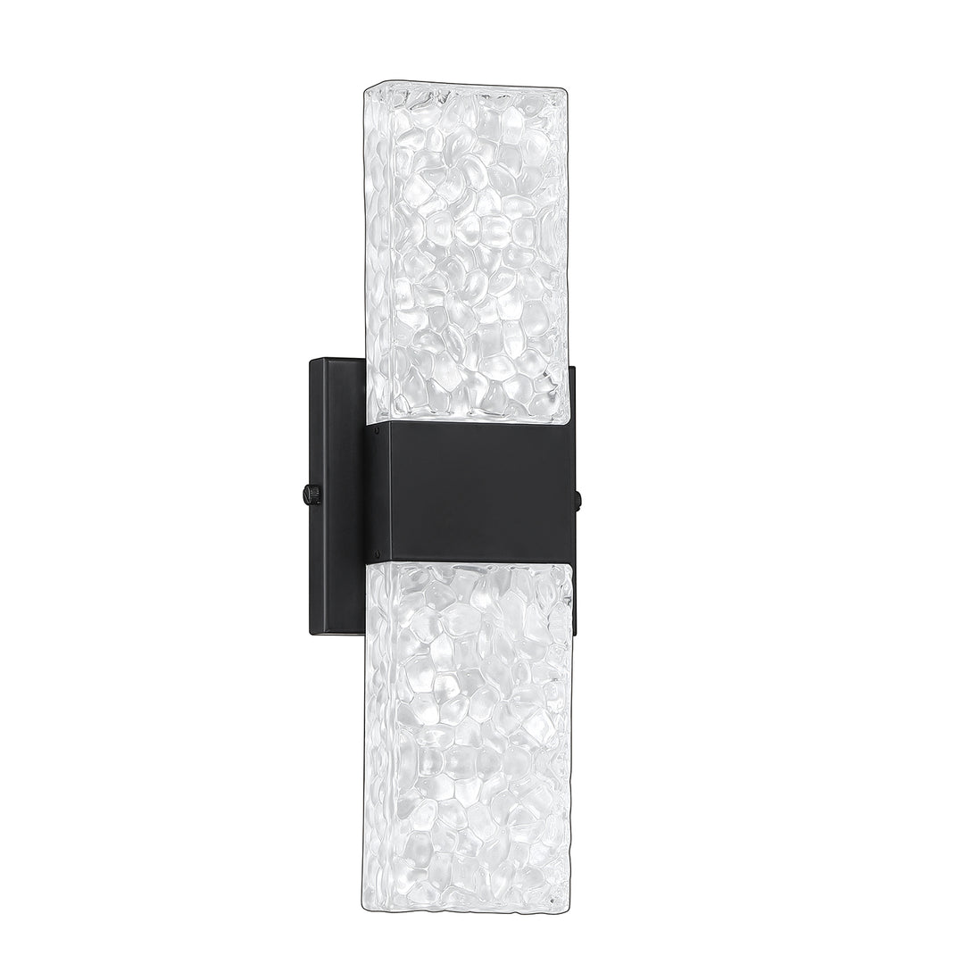 Kendal Glacier VF1300-2BLK Wall Light - Black