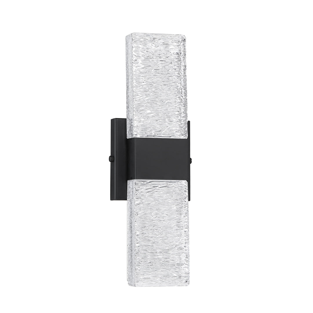 Kendal Glacier VF1300-3BLK Wall Light - Black