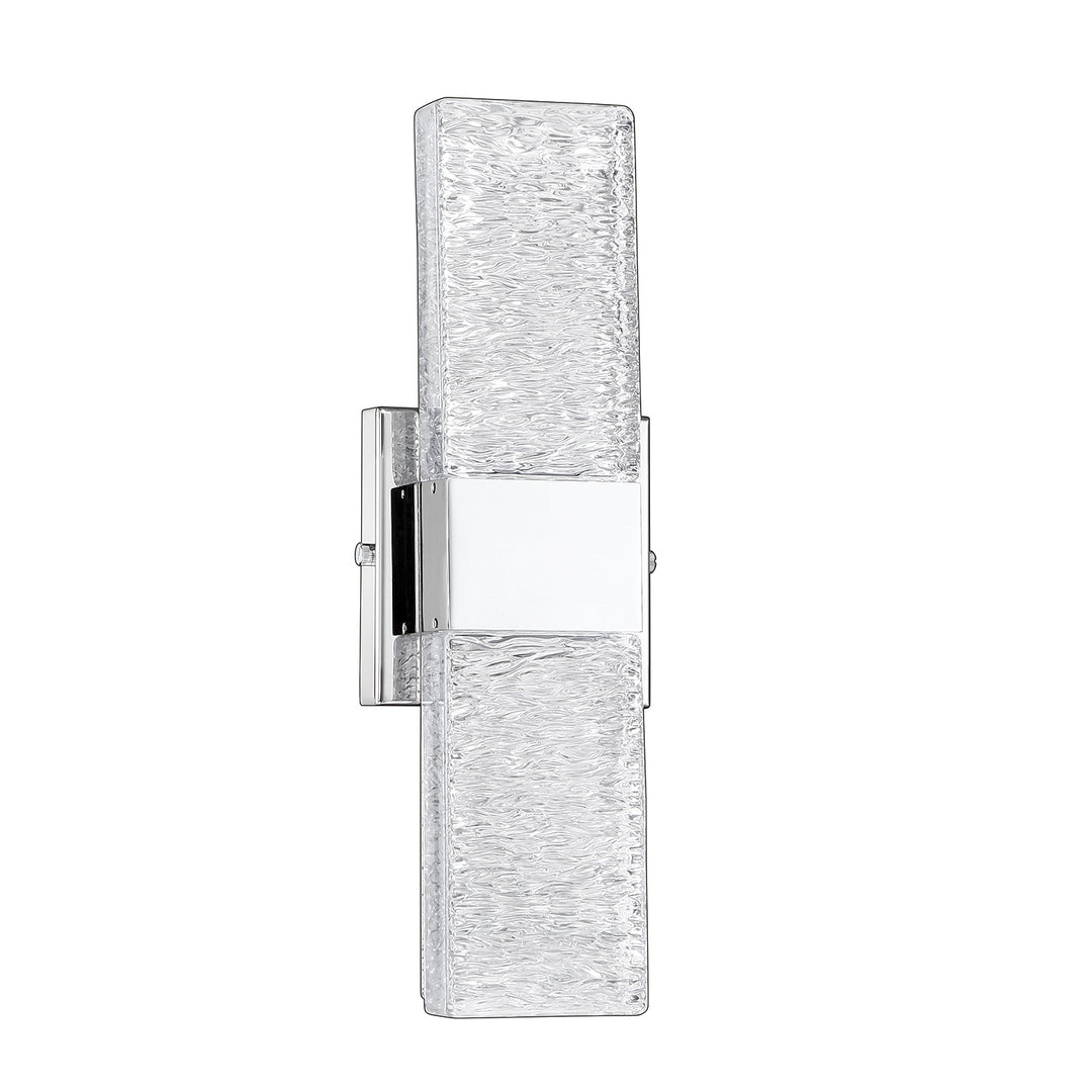 Kendal Glacier VF1300-3CH Wall Light - Chrome