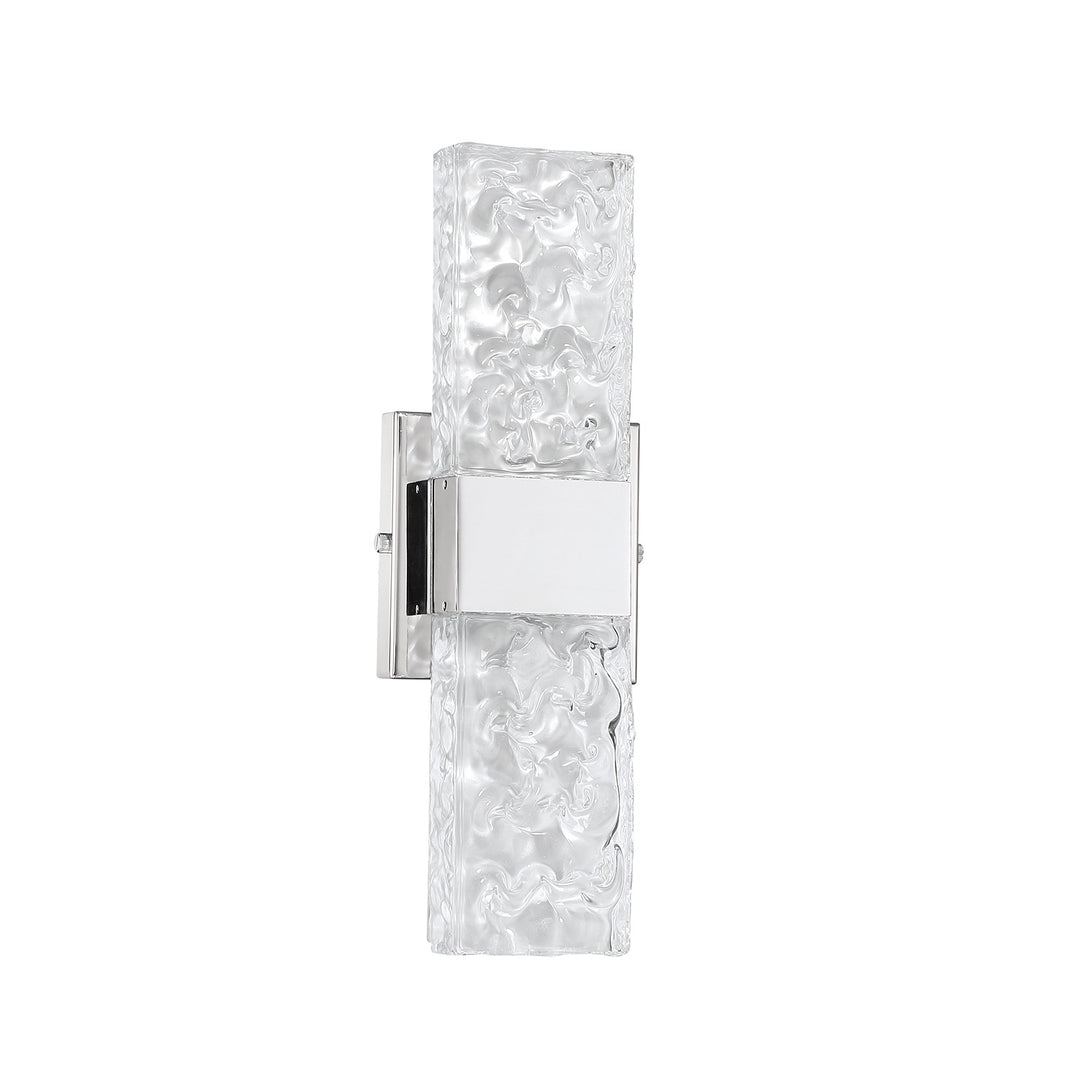 Kendal Glacier VF1300-6CH Wall Light - Chrome