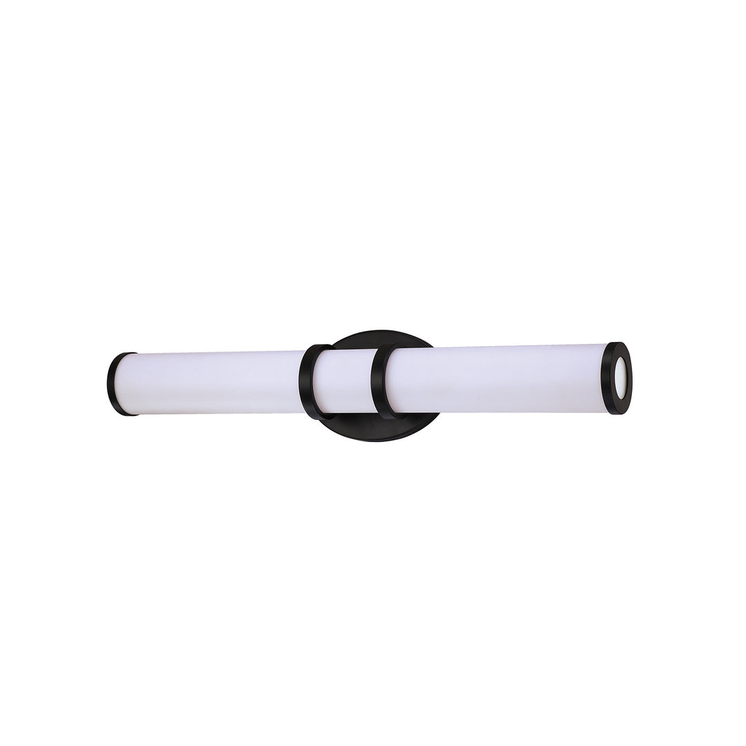Kendal Rings VF1824-BLK Bath Vanity Light 24 in. wide - Black