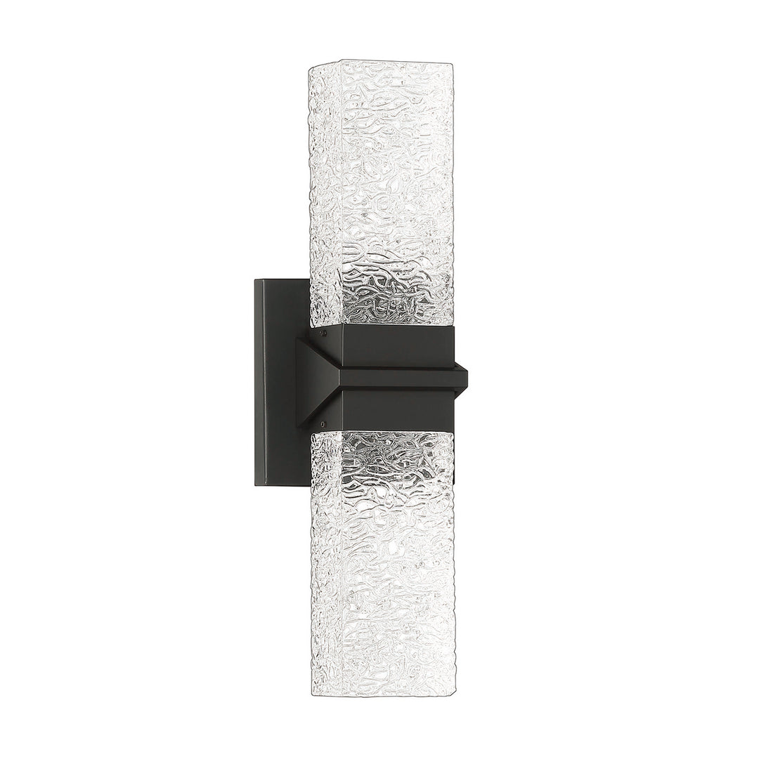 Kendal Ice VF9600-2L-BLK Wall Light - Black