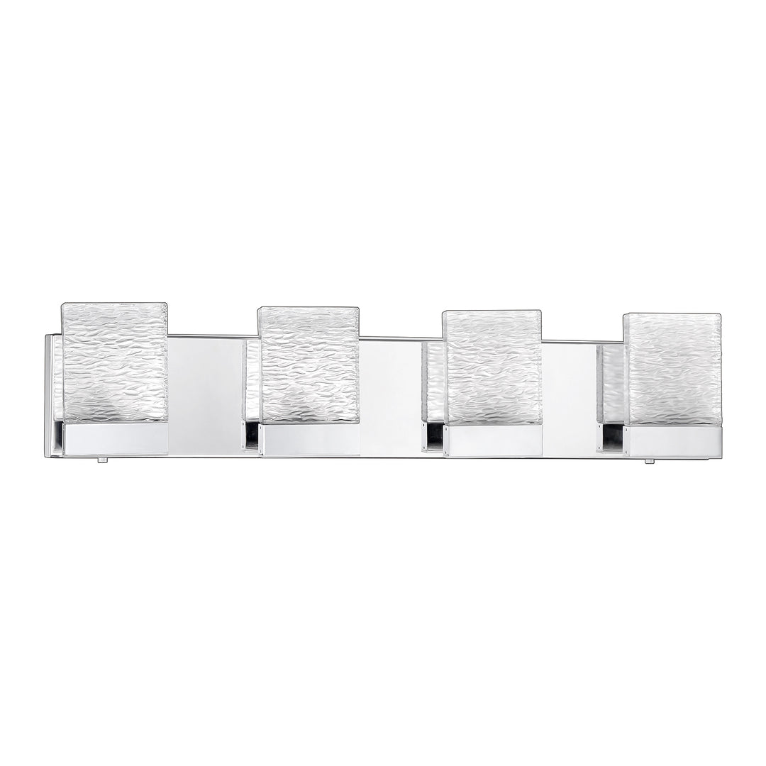 Kendal Astron VF9804-4CH Bath Vanity Light 27 in. wide - Chrome