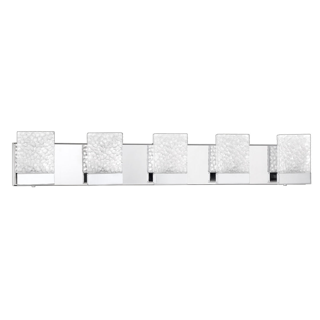 Kendal Astron VF9805-5CH Bath Vanity Light 35 in. wide - Chrome