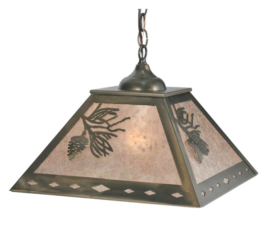 Meyda Tiffany Balsam Pine 109380 Pendant Light - Antique Copper