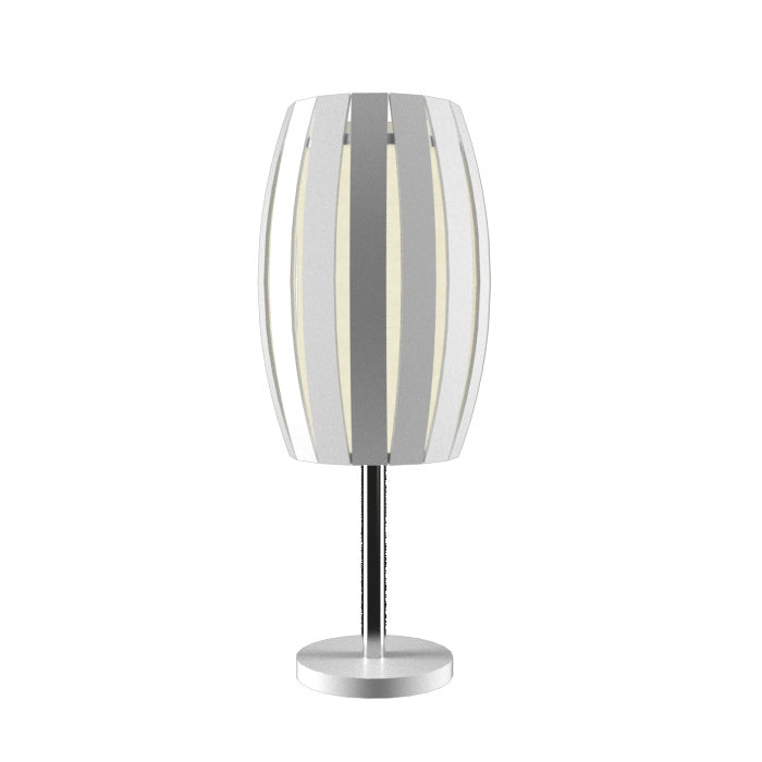 Accord Lighting 7011.07 Barrel Led Table Lamp Lamp White