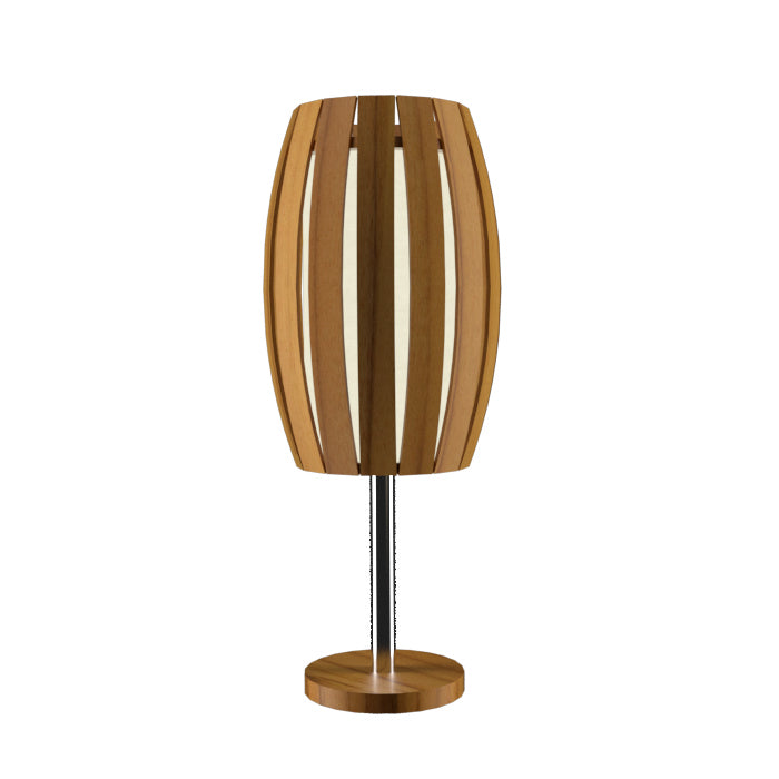Accord Lighting 7011.12 Barrel Led Table Lamp Lamp Wood/Stone/Naturals