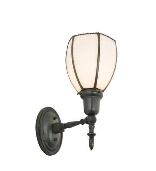 Meyda Tiffany Borough Hall 109381 Wall Light - Craftsman Brown