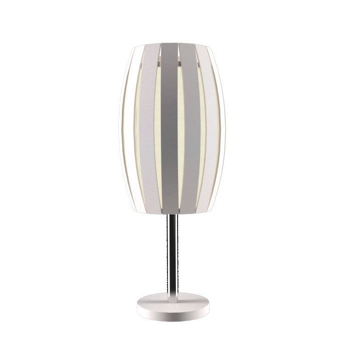 Accord Lighting 7011.25 Barrel Led Table Lamp Lamp White