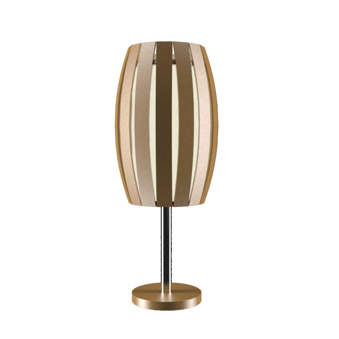 Accord Lighting 7011.27 Barrel Led Table Lamp Lamp Gold, Champ, Gld Leaf