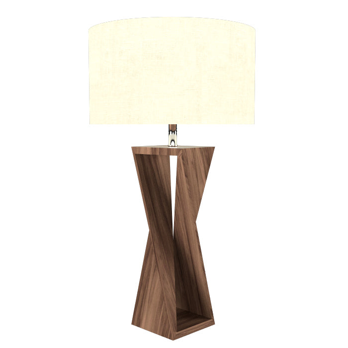 Accord Lighting 7044.18 Spin Led Table Lamp Lamp Wood/Stone/Naturals