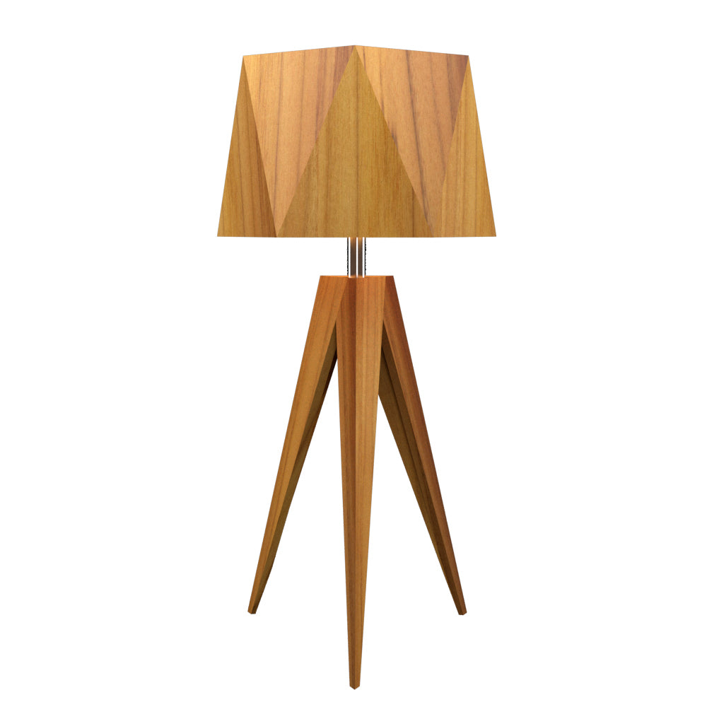 Accord Lighting 7048.12 Facet Led Table Lamp Lamp Wood/Stone/Naturals