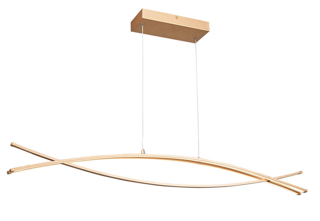 Abra Wishbone 10016PN-GLD Pendant Light - Gold
