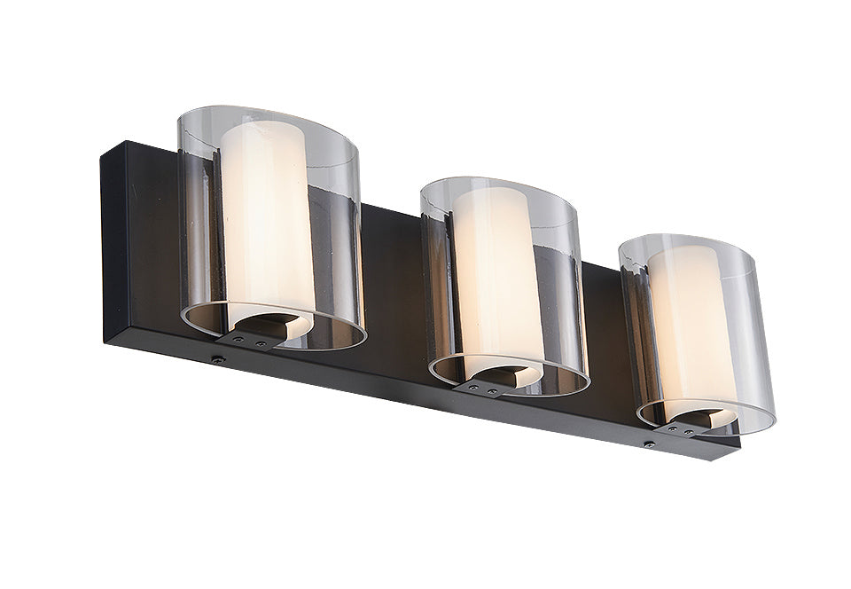Abra Zoe 20048WV-CH Bath Vanity Light 20 in. wide - Chrome