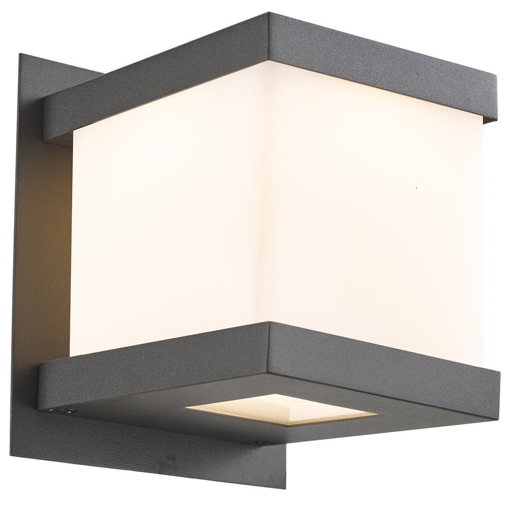 Abra Lighting 50004ODW-MB Step Led Wall Fixture Outdoor Black