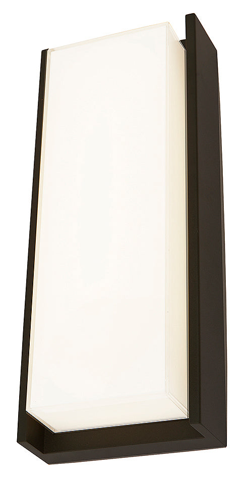 Abra Lighting 50011ODW-MB Titon Led Wall Fixture Outdoor Black