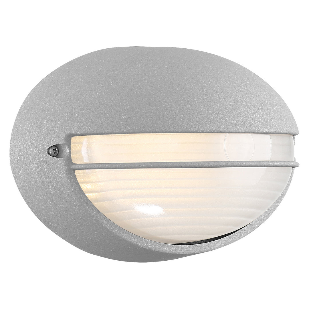 Access Lighting 20270LEDDMG-SAT/OPL Modern Clifton Oval Outdoor Satin