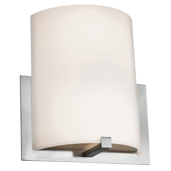 Access Breez 20445LEDDLP-BS/OPL Wall Sconce Light - Brushed Steel