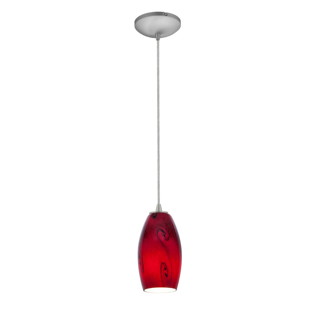 Access Merlot 28011-3C-BS/RUSKY Pendant Light - Brushed Steel