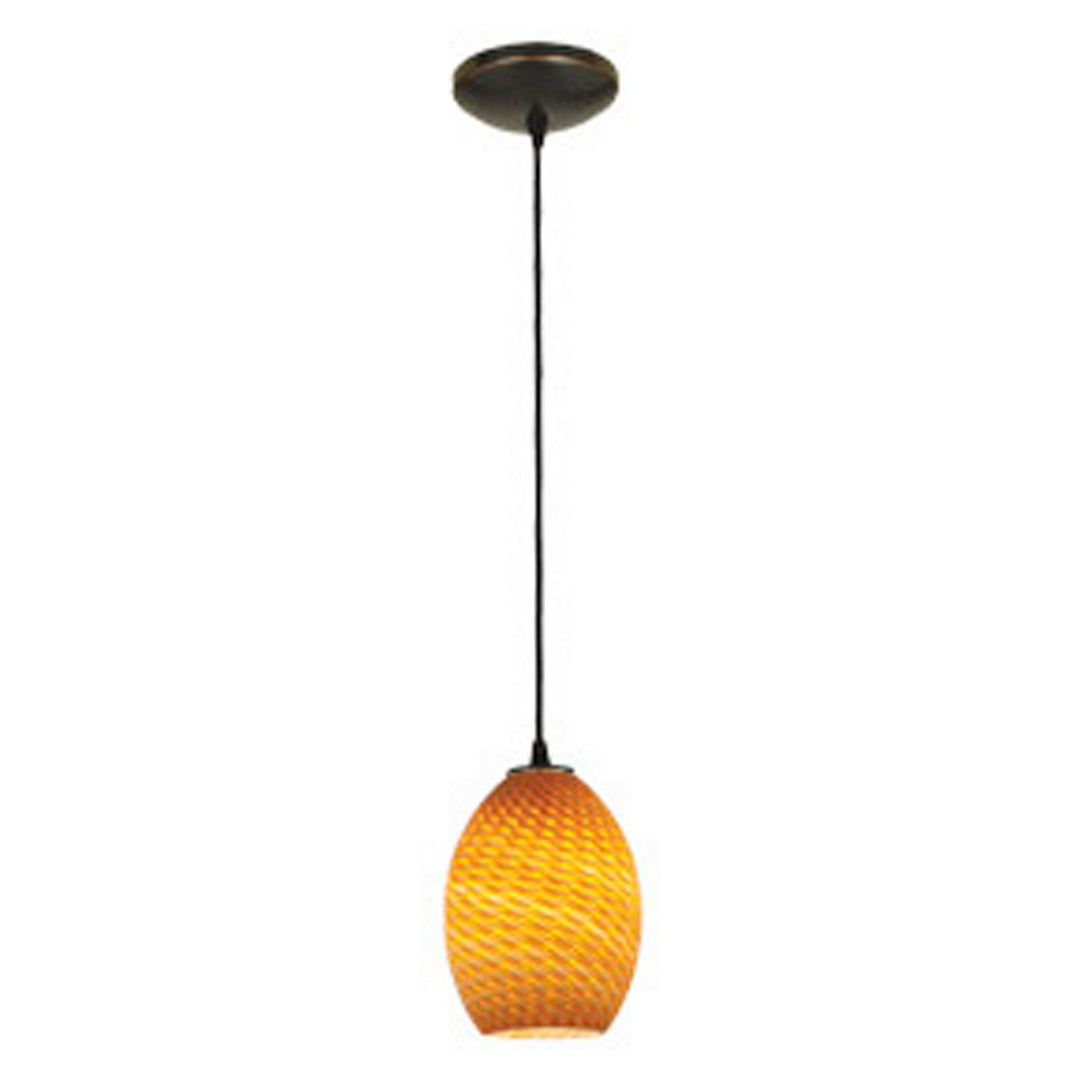 Access Brandy FireBird 28023-3C-ORB/AMBFB Pendant Light - Oil Rubbed Bronze