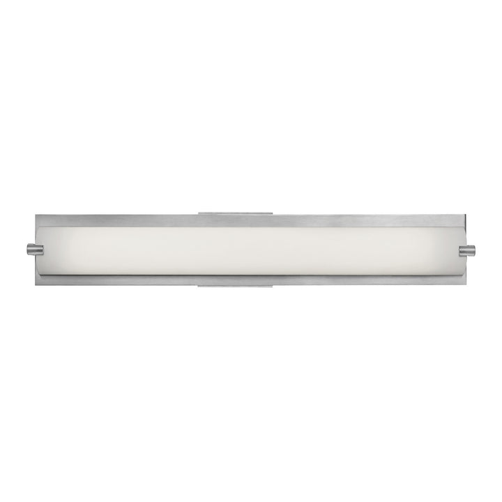 Access Geneva 31010LEDD-BS/OPL Bath Vanity Light 25 in. wide - Brushed Steel