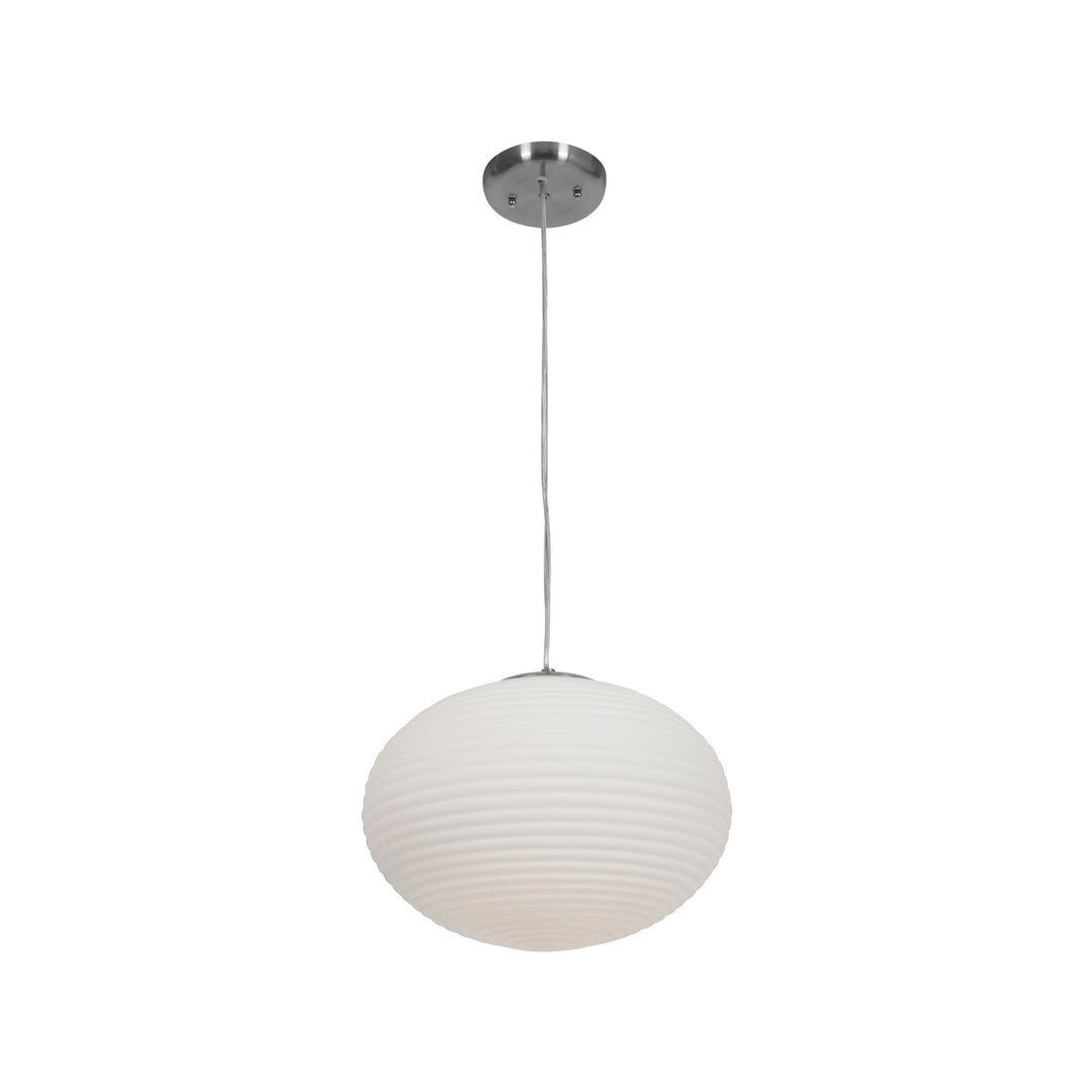 Access Callisto 50180LEDDLP-BS/OPL Pendant Light - Brushed Steel