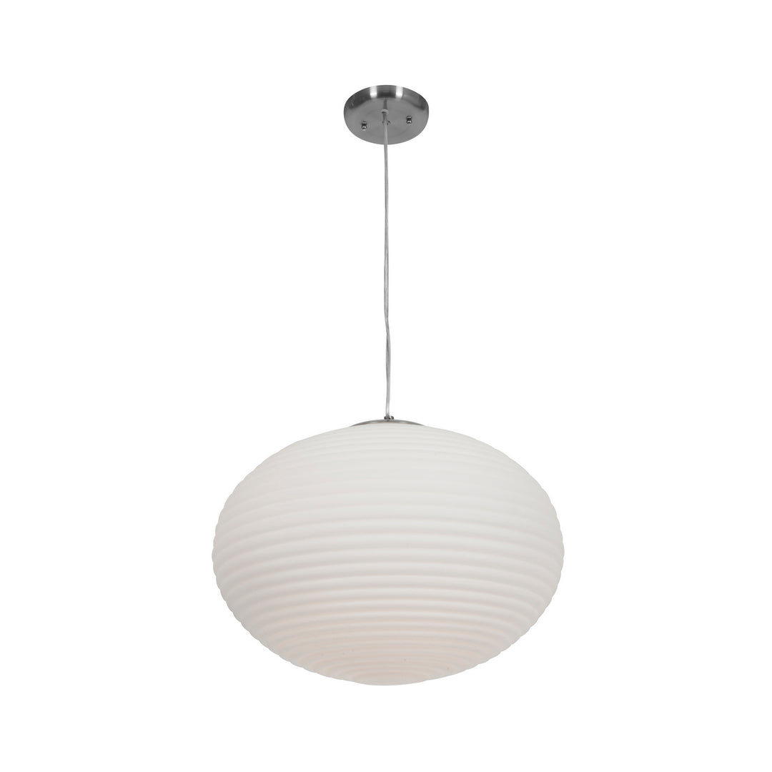 Access Callisto 50181LEDDLP-BS/OPL Pendant Light - Brushed Steel