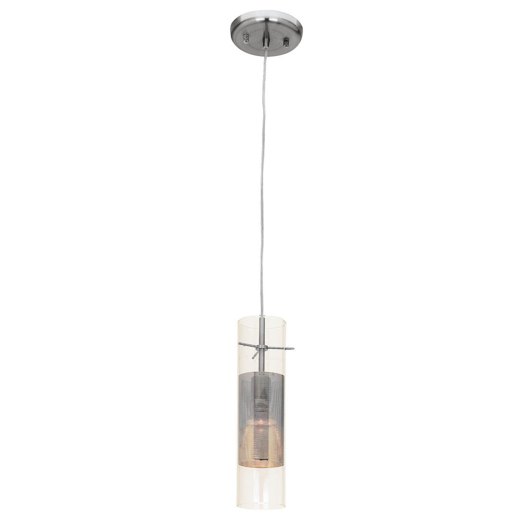 Access Spartan 50525LEDDLP-BS/CLM Pendant Light - Brushed Steel