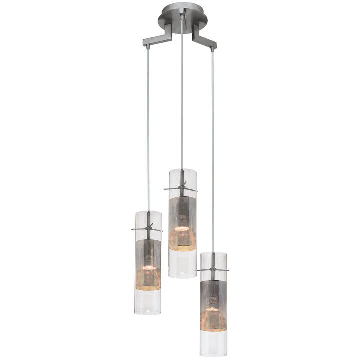 Access Spartan 50526LEDDLP-BS/CLM Pendant Light - Brushed Steel