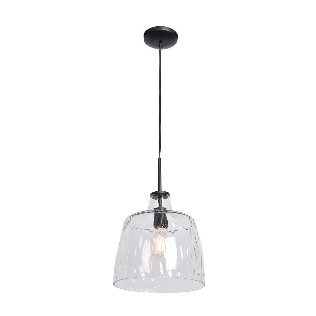 Access Clear 50938LEDDLP-BL/CLR Pendant Light - Black