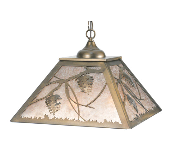 Meyda Tiffany Whispering Pines 109562 Pendant Light - Antique Copper