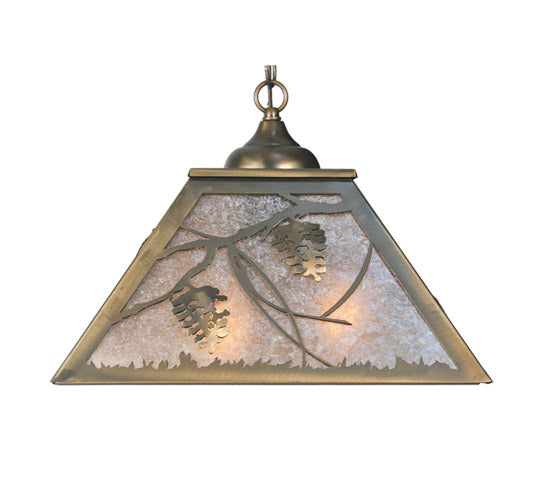 Meyda Tiffany Whispering Pines 109562 Pendant Light - Antique Copper