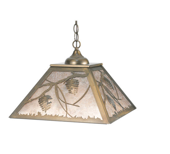 Meyda Tiffany Whispering Pines 109562 Pendant Light - Antique Copper