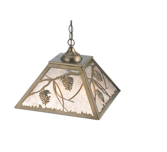 Meyda Tiffany Whispering Pines 109562 Pendant Light - Antique Copper