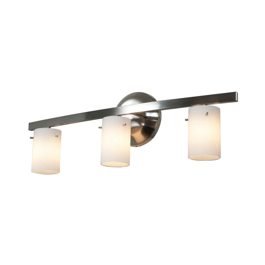 Access Sydney Cylinder 63813-47-MC/OPL Bath Vanity Light 22 in. wide - Matte Chrome