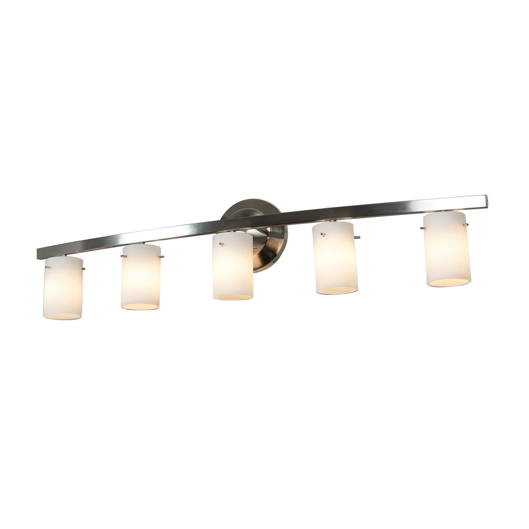 Access Sydney Cylinder 63815-47-MC/OPL Bath Vanity Light 32 in. wide - Matte Chrome