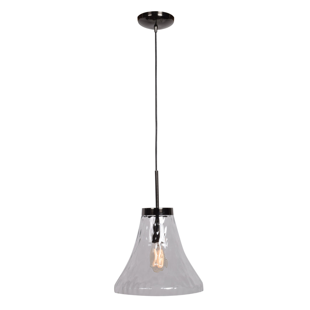 Access Safi 63990LEDDLP-BCH/CLR Pendant Light - Black Chrome