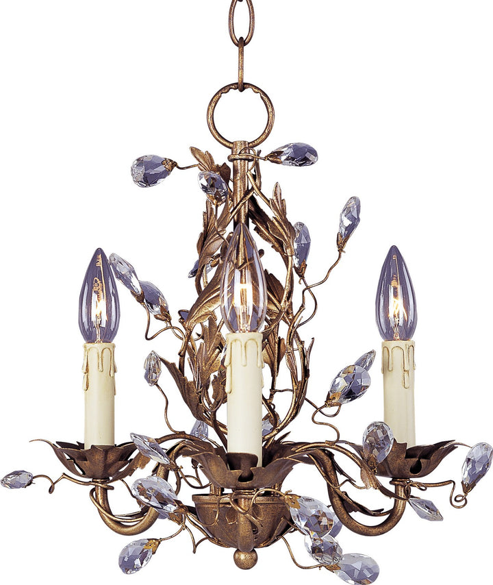 Maxim Elegante 2855EG Chandelier Light - Etruscan Gold