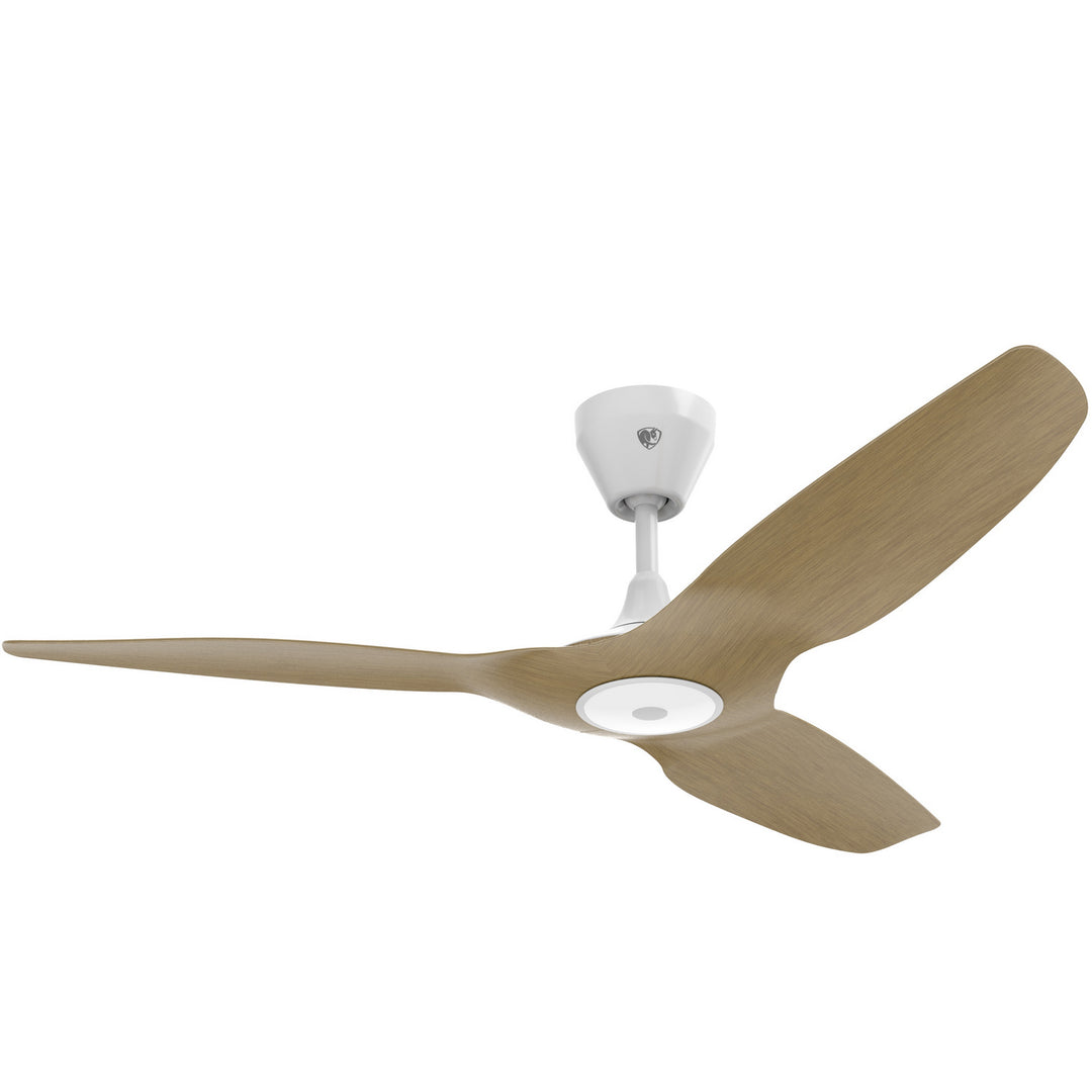 Big Ass Fans Haiku L FR127C-U1H00-3L02-09259-533P610 Ceiling Fan - Caramel/White, Caramel Bamboo Finish/