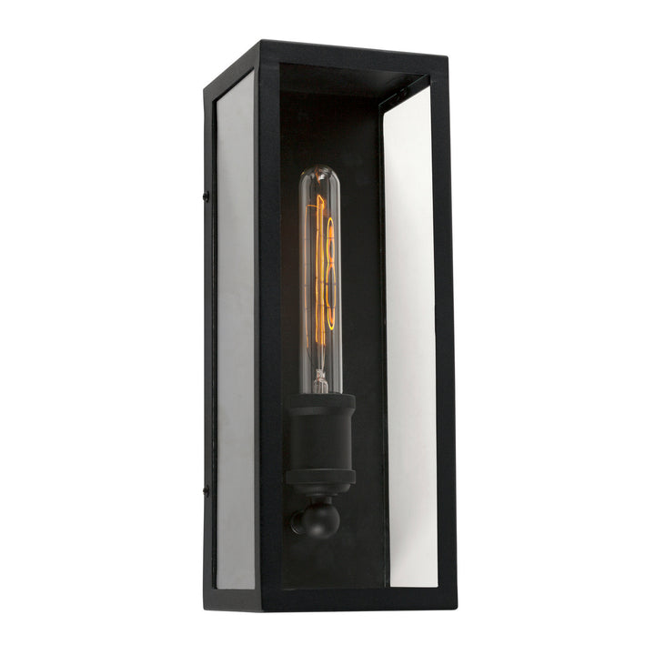 Forte Lighting 1155-01-04 Erin One Light Outdoor Lantern Outdoor Black