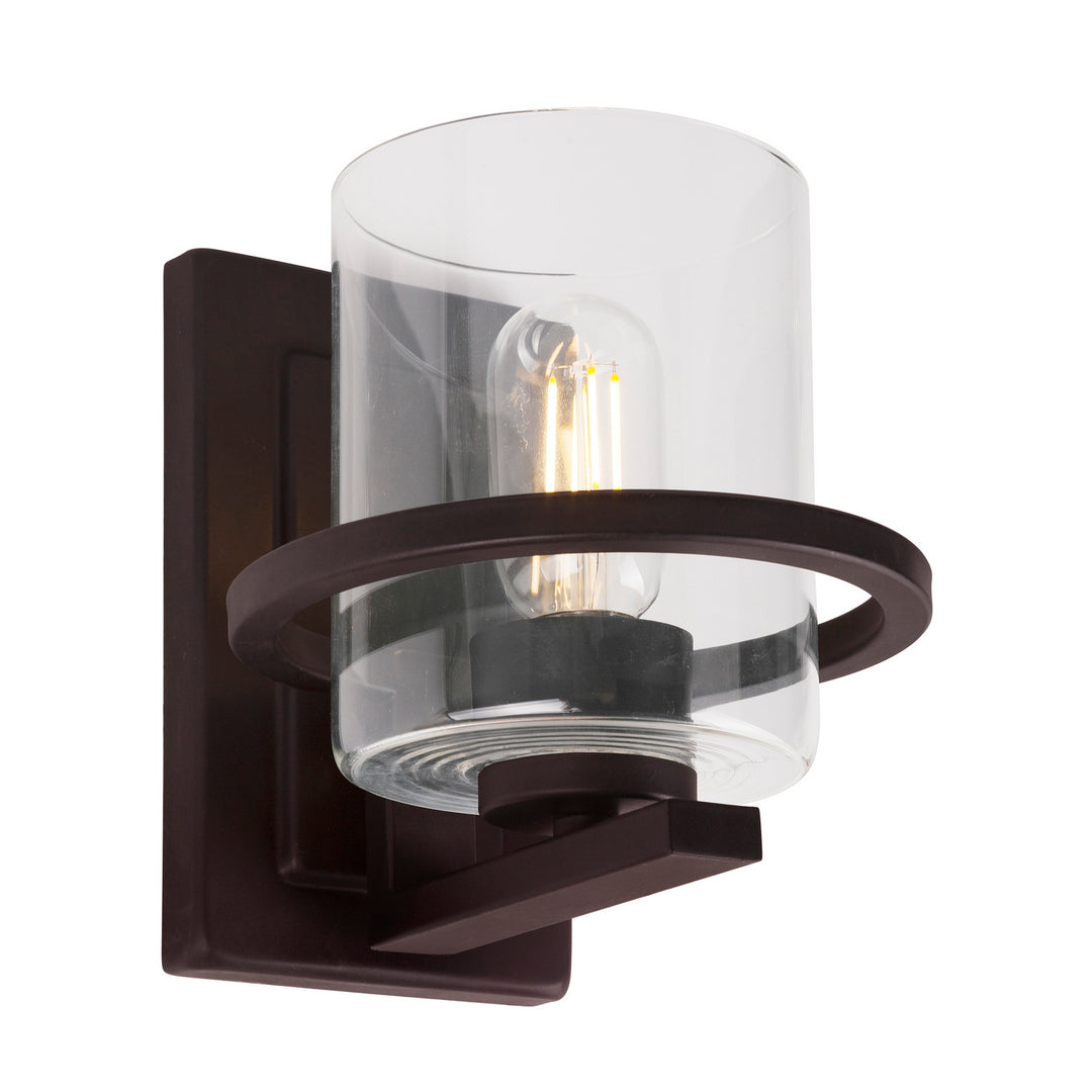 Forte Halo 2404-01-04 Wall Light - Black