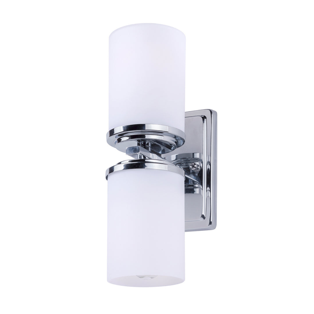 Forte Duo 2424-02-05 Wall Light - Chrome
