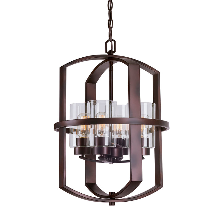 Forte Hyde 2718-04-32 Chandelier Light - Antique Bronze