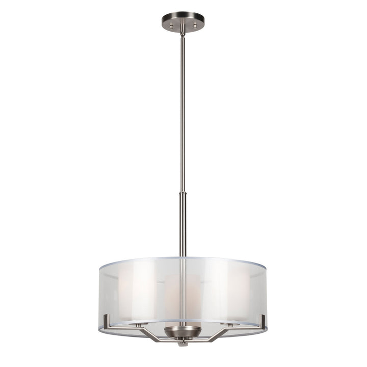 Forte Shaw 2731-03-55 Pendant Light - Brushed Nickel