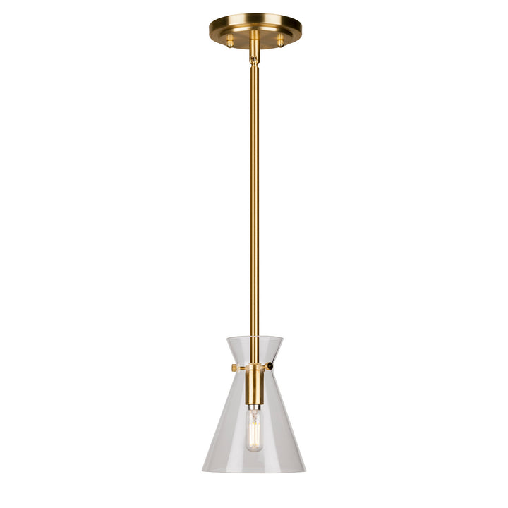 Forte Beaker 2733-01-12 Pendant Light - Soft Gold