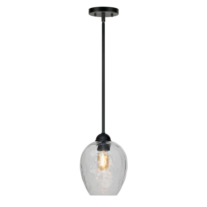 Forte Olivia 2755-01-04 Pendant Light - Black