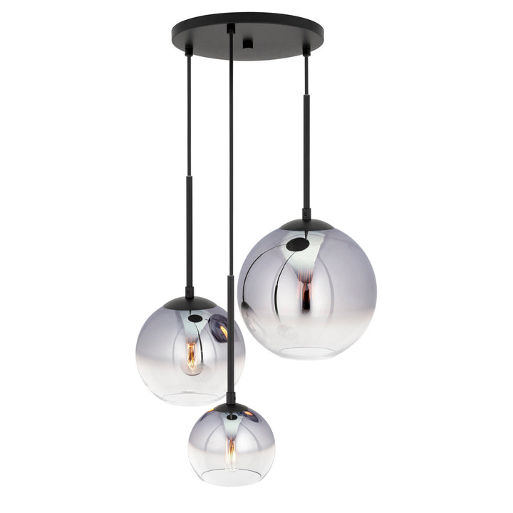 Forte Callisto 2759-03-04 Pendant Light - Black