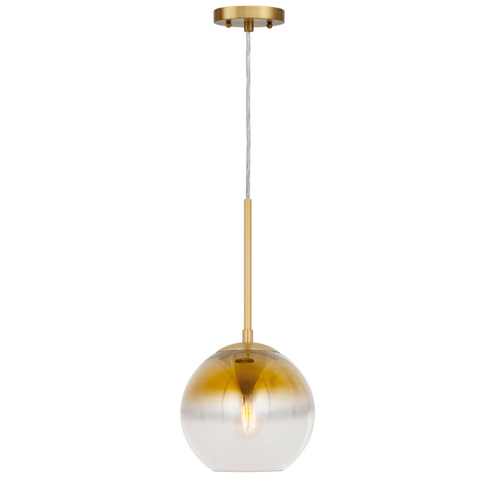 Forte Callisto 2761-01-12 Pendant Light - Soft Gold