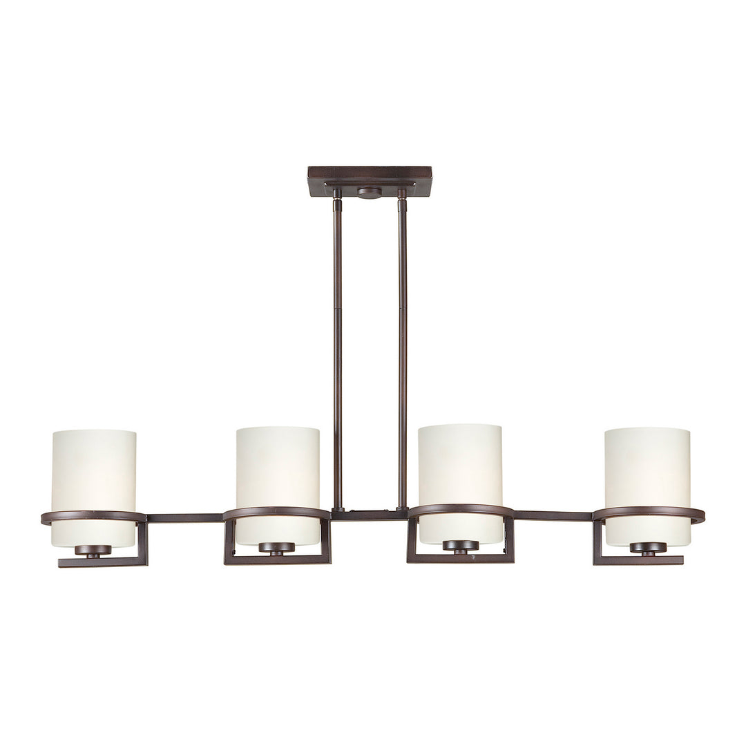 Forte Halo 2766-04-32 Pendant Light - Antique Bronze