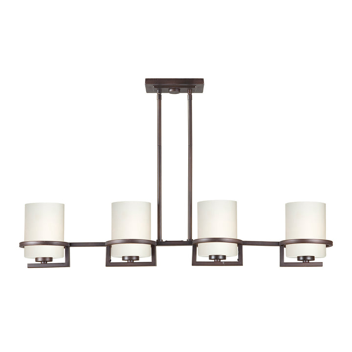 Forte Halo 2766-04-32 Pendant Light - Antique Bronze